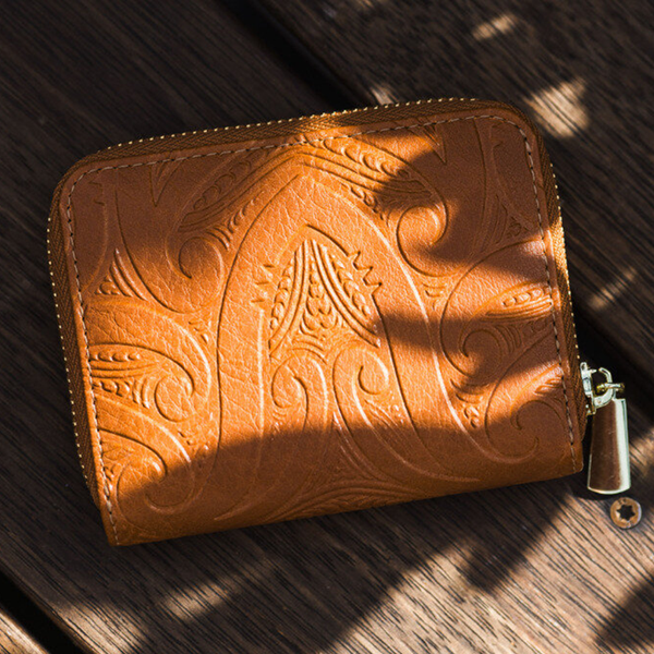 Moana Road x Miriama Grace-Smith Wallet Mission Bay Tan