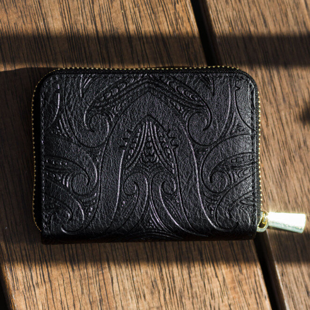 Moana Road x Miriama Grace-Smith Wallet Mission Bay Black
