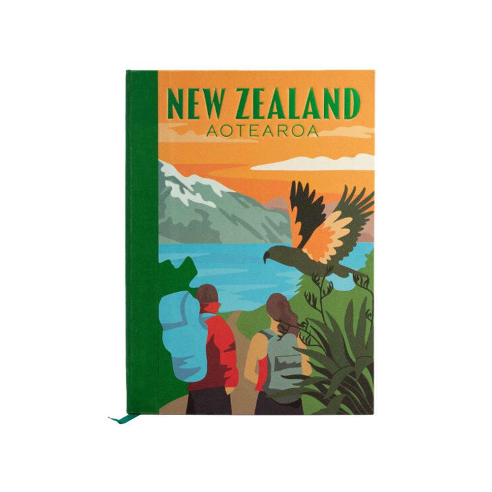 Moana Road Large Notebook South Island Tramping