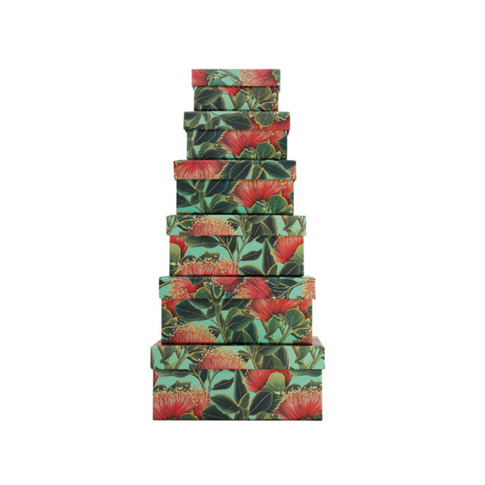Moana Road Christmas Gift Boxes Pohutukawa Small