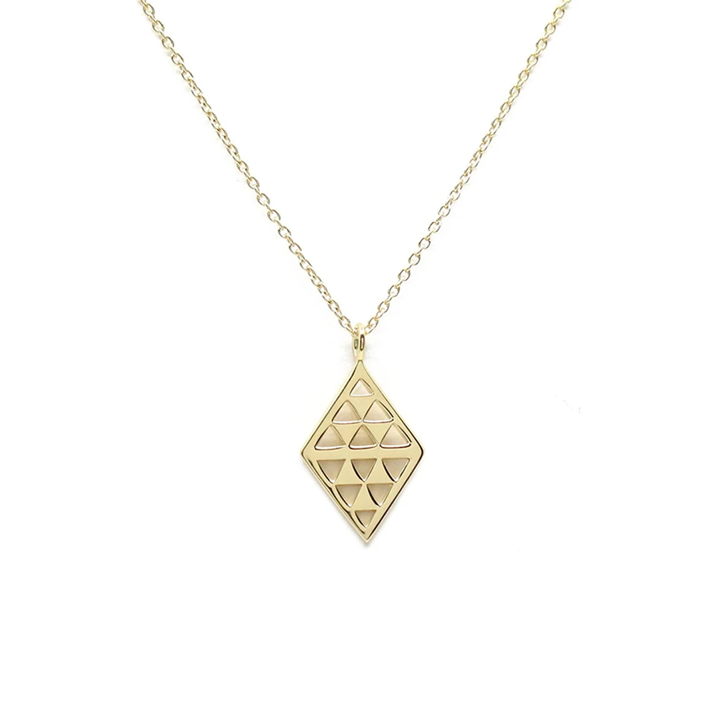 Little Taonga Necklace Niho Gold