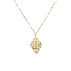 Little Taonga Necklace Niho Gold