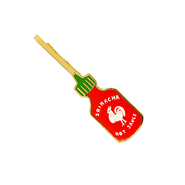 Yellow Owl Hair Pin Sriracha