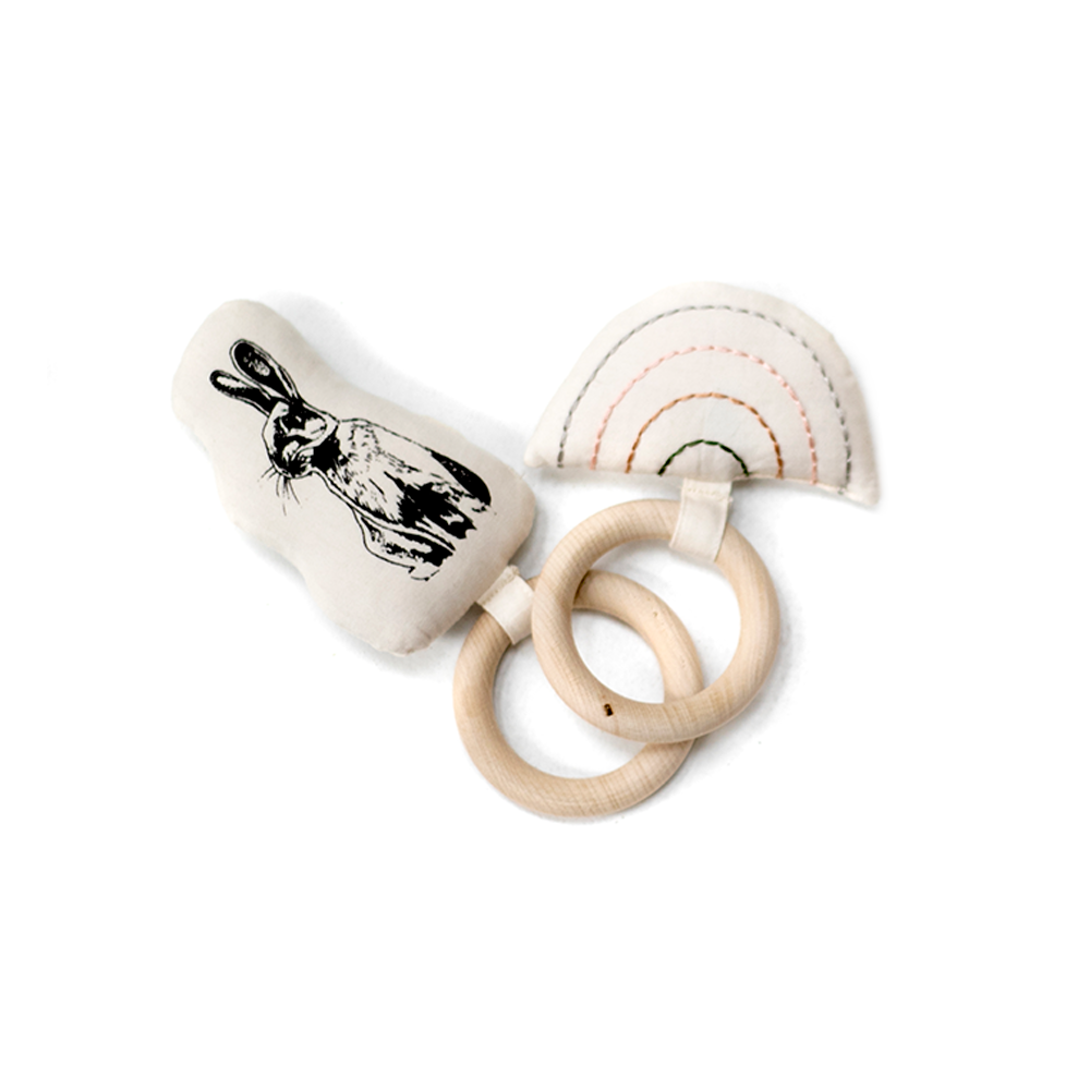 Burrowers Baby Teethers Set of 2