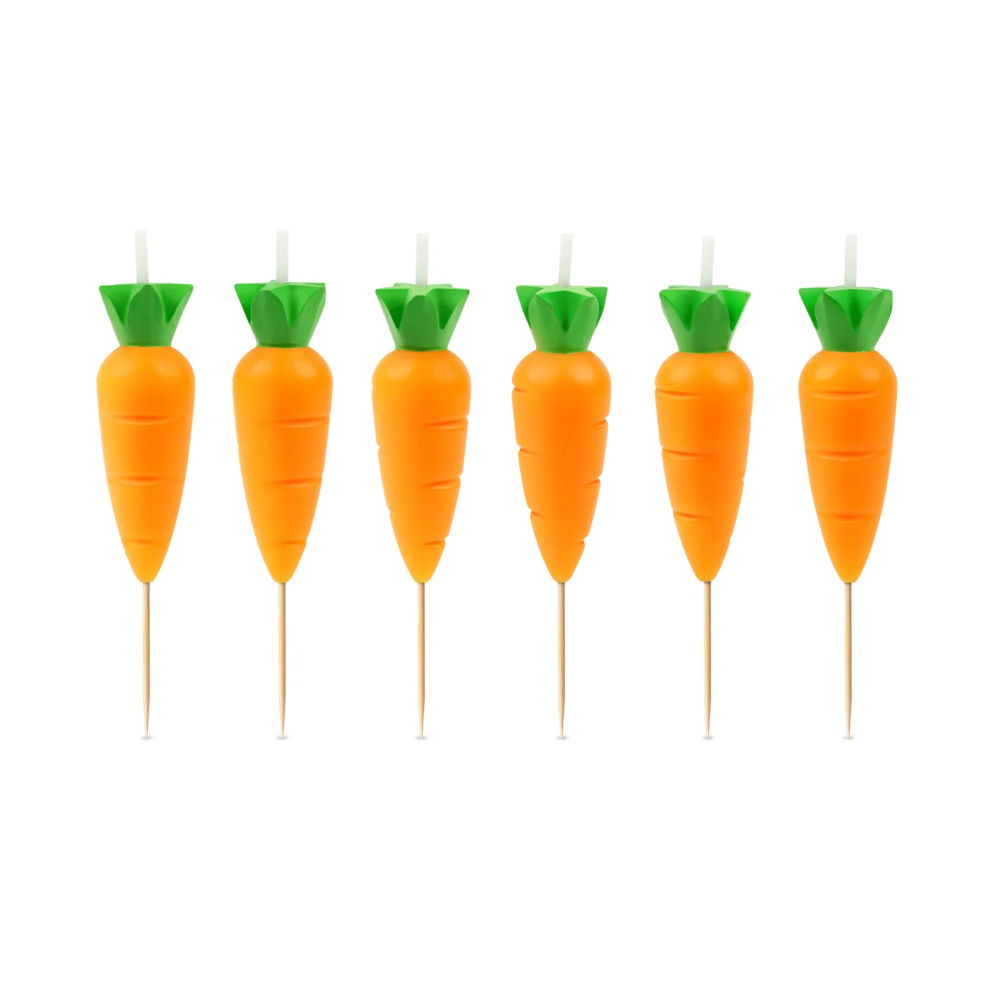 Fred Garden Party Birthday Candles Pack of 6