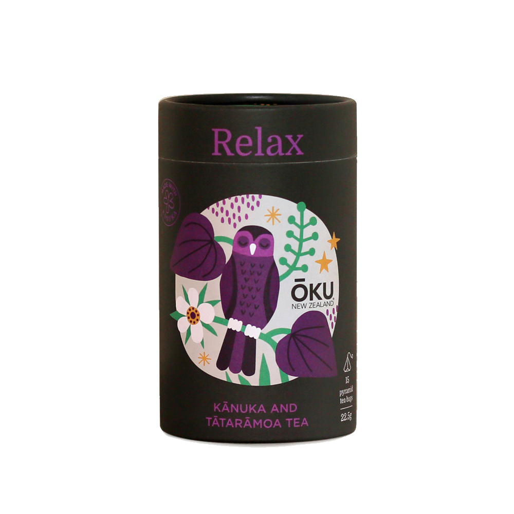 Ōku Tea Tube Relax Pack of 15 Tea Bags