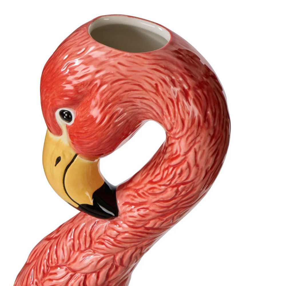 Emporium Freddy Flamingo Vase Multi-Coloured