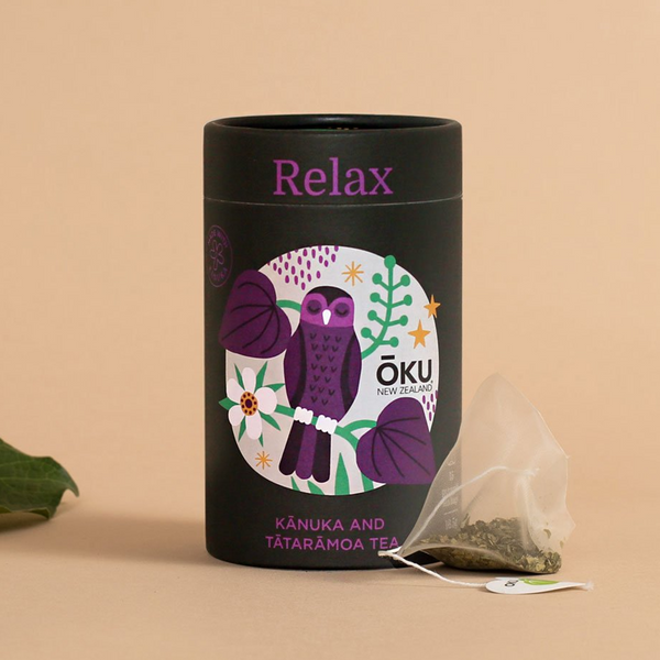 Ōku Tea Tube Relax Pack of 15 Tea Bags