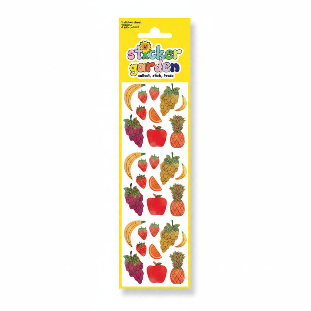 Sticker Garden Sheet Pearl Fruit
