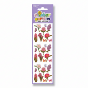 Sticker Garden Sheet Pearl Spring Flowers