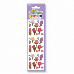 Sticker Garden Sheet Pearl Spring Flowers