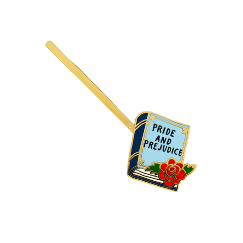 Yellow Owl Hair Pin Pride and Prejudice