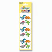 Sticker Garden Sheet Prism Dinosaurs