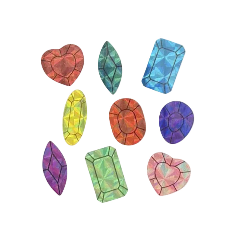 Sticker Garden Sheet  Prism Gems Colourful