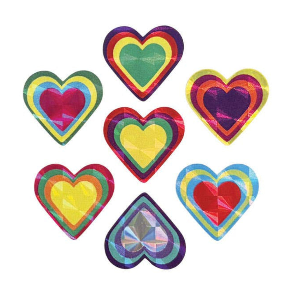 Sticker Garden Sheet Prism Heart