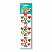 Sticker Garden Sheet Prism Heart