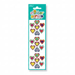 Sticker Garden Sheet Prism Heart