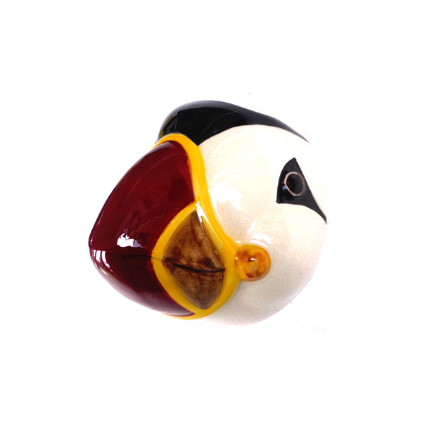 Quail Puffin Wall Vase Small