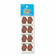 Sticker Garden Sheet Scratch and Sniff  Capybara Watermelon Scent