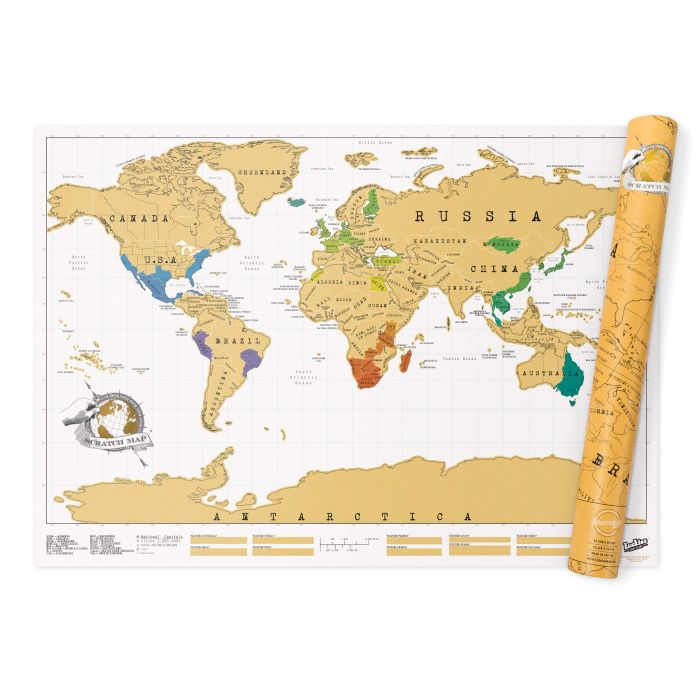 Scratch Map Original