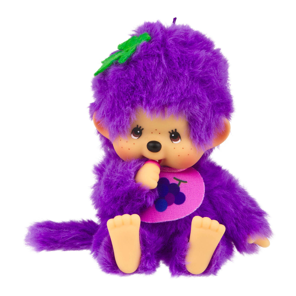 Monchhichi 15cm Plush Fruit Grape Purple