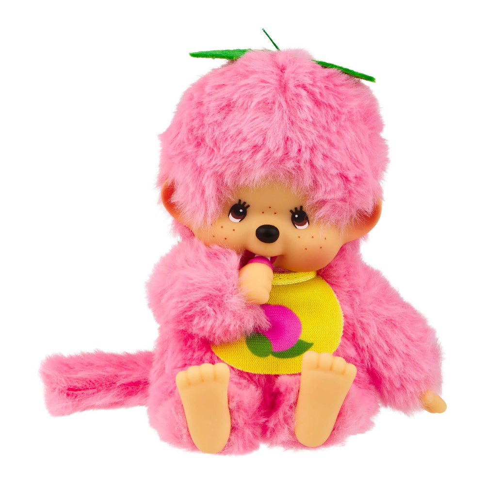 Monchhichi 15cm Plush Fruit Peach Pink