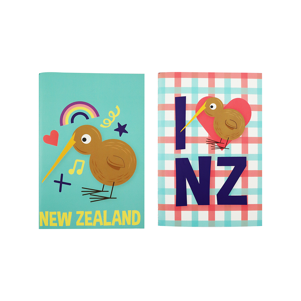 Kiwiana Notebooks Set of 2