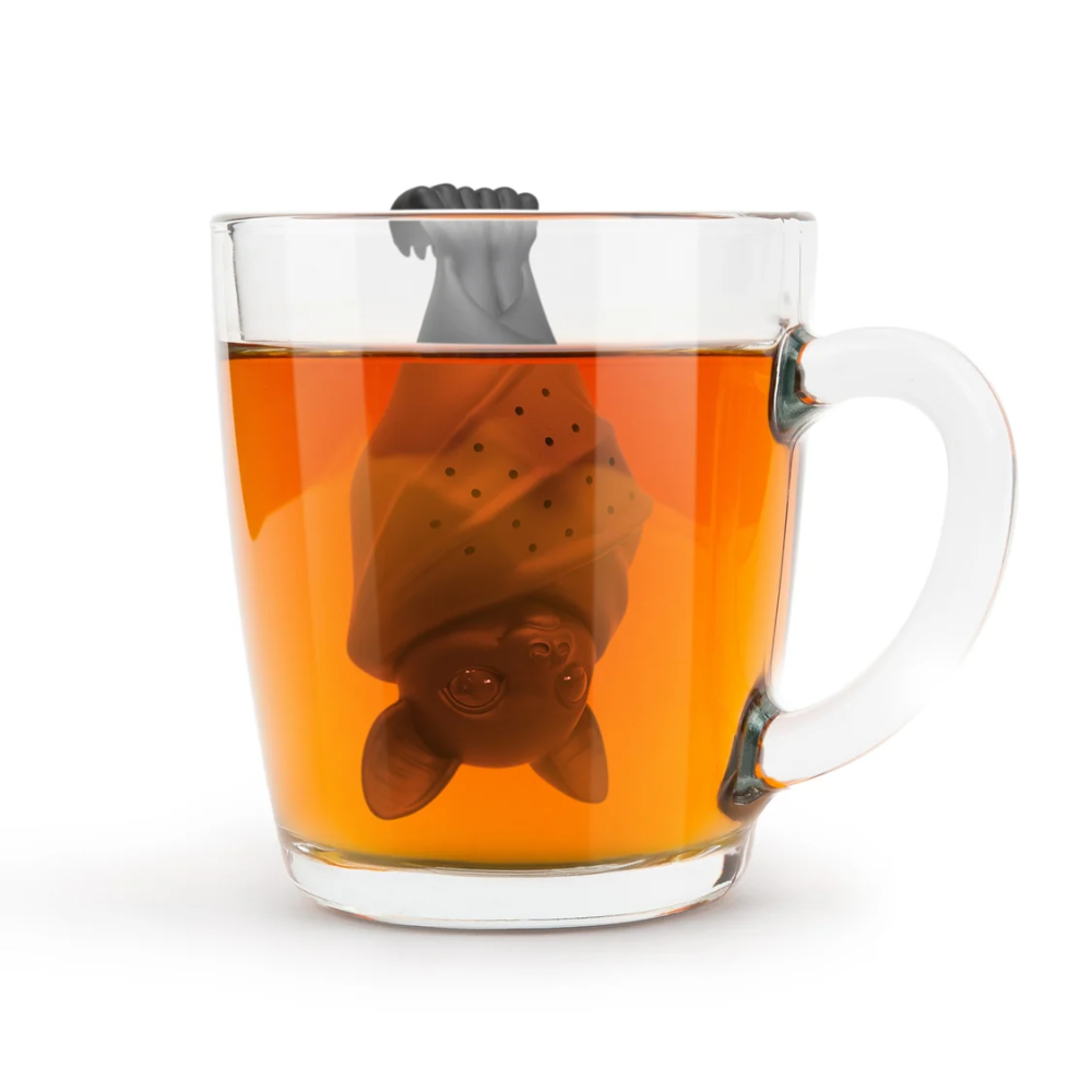 Fred Night Steeper Bat Tea Infuser Black