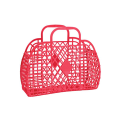 Sun Jellies Small Retro Basket Coral