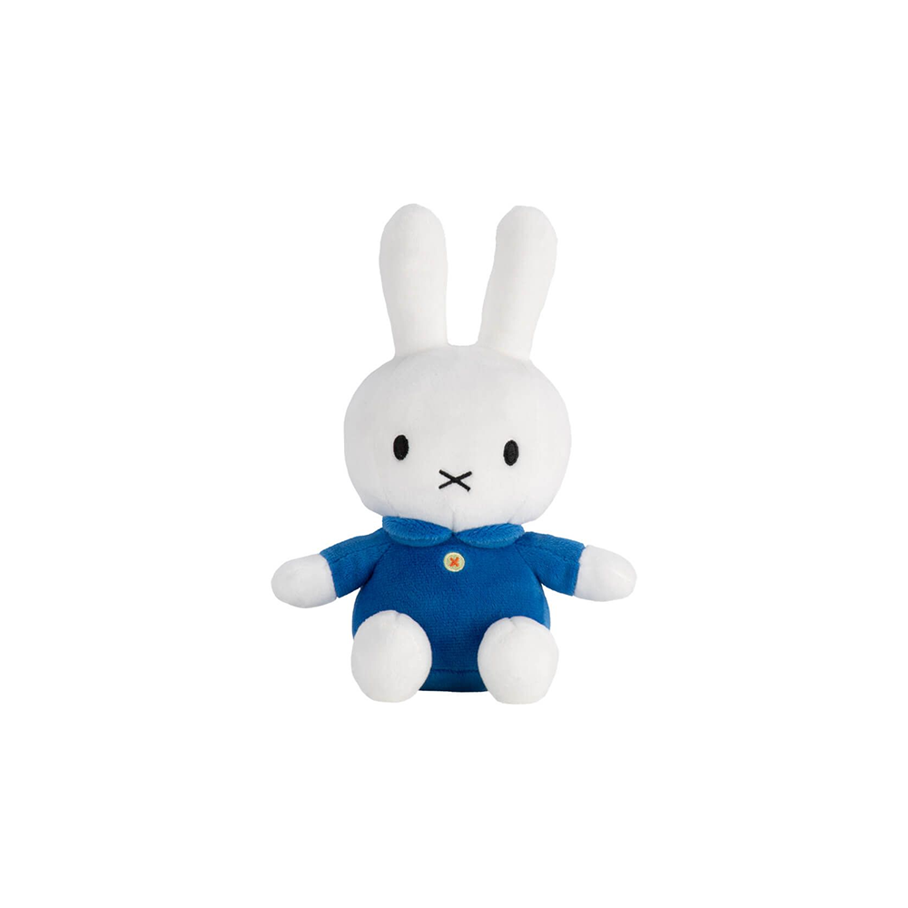 Miffy Classic Plush Toy Blue Small