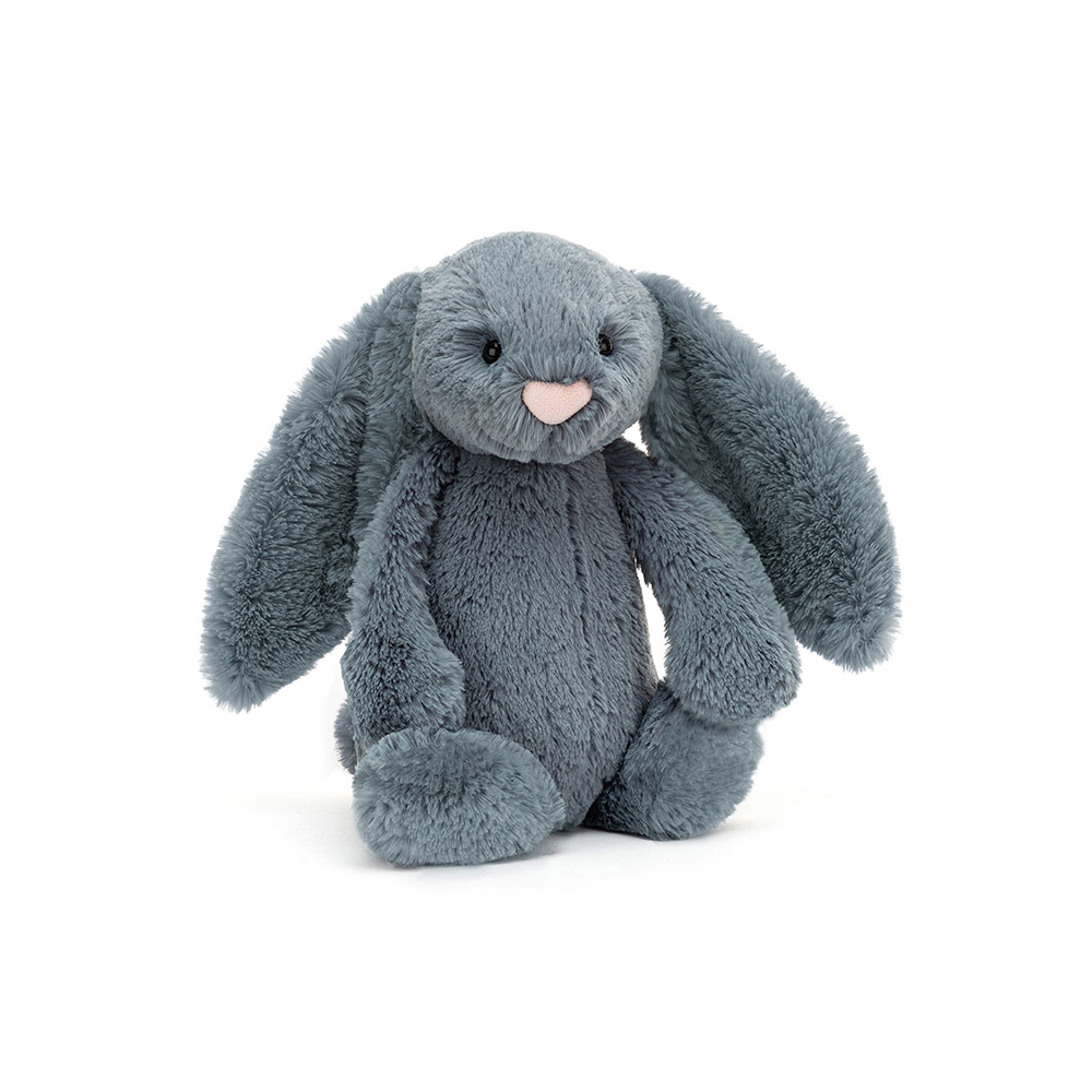 Jellycat Bashful Dusky Blue Bunny Small