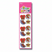 Sticker Garden Sheet Sparkle Bears in the Clouds