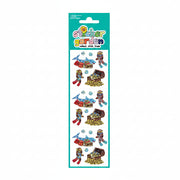 Sticker Garden Sheet Sparkle Diving Dogs