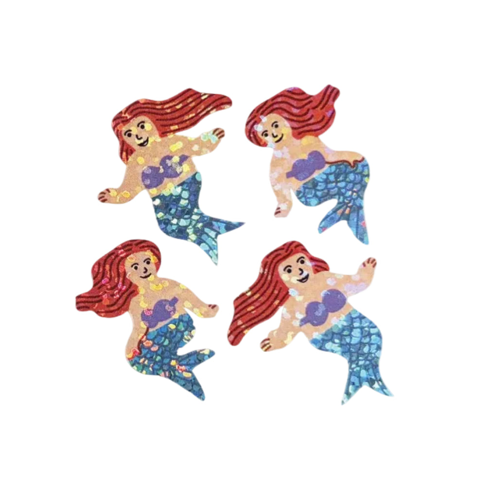 Sticker Garden Sheet Sparkle Mermaid Nostalgia