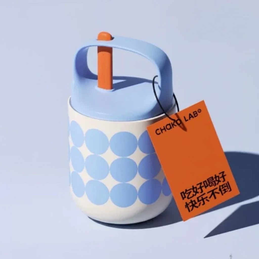 Chako Lab BaoBao Cup White Blue