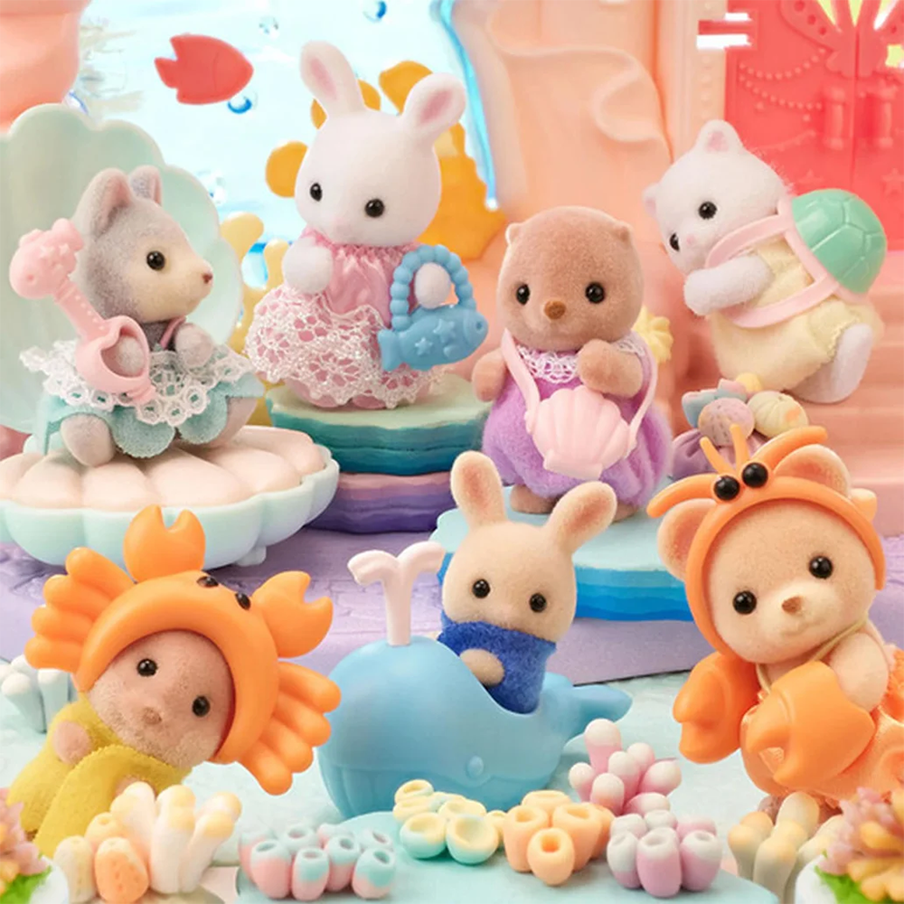 Sylvanian Families Blind Bag Baby Sea Friends Series Iko Iko