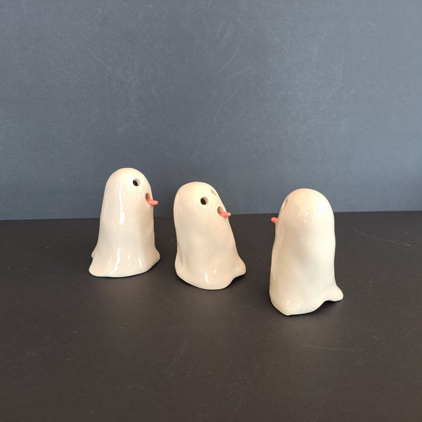 Lava Ceramics Tongue Boo Ghost