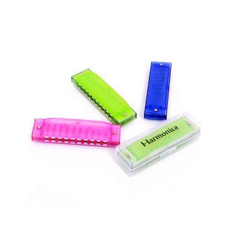 Toysmith Brilliant Harmonica Assorted Colours
