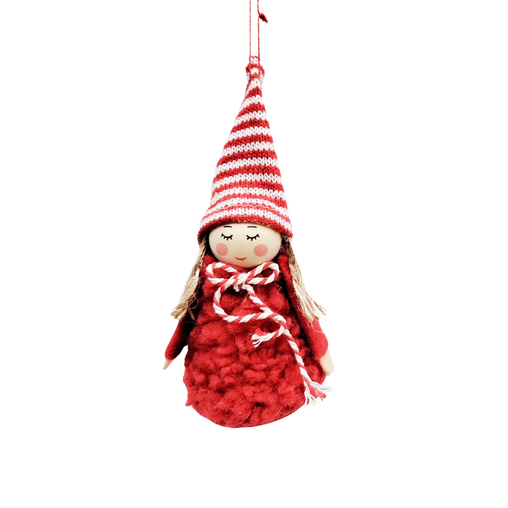 Christmas Decoration Elf Girl Assorted