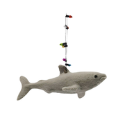 Christmas Decoration Shark with String of Lights