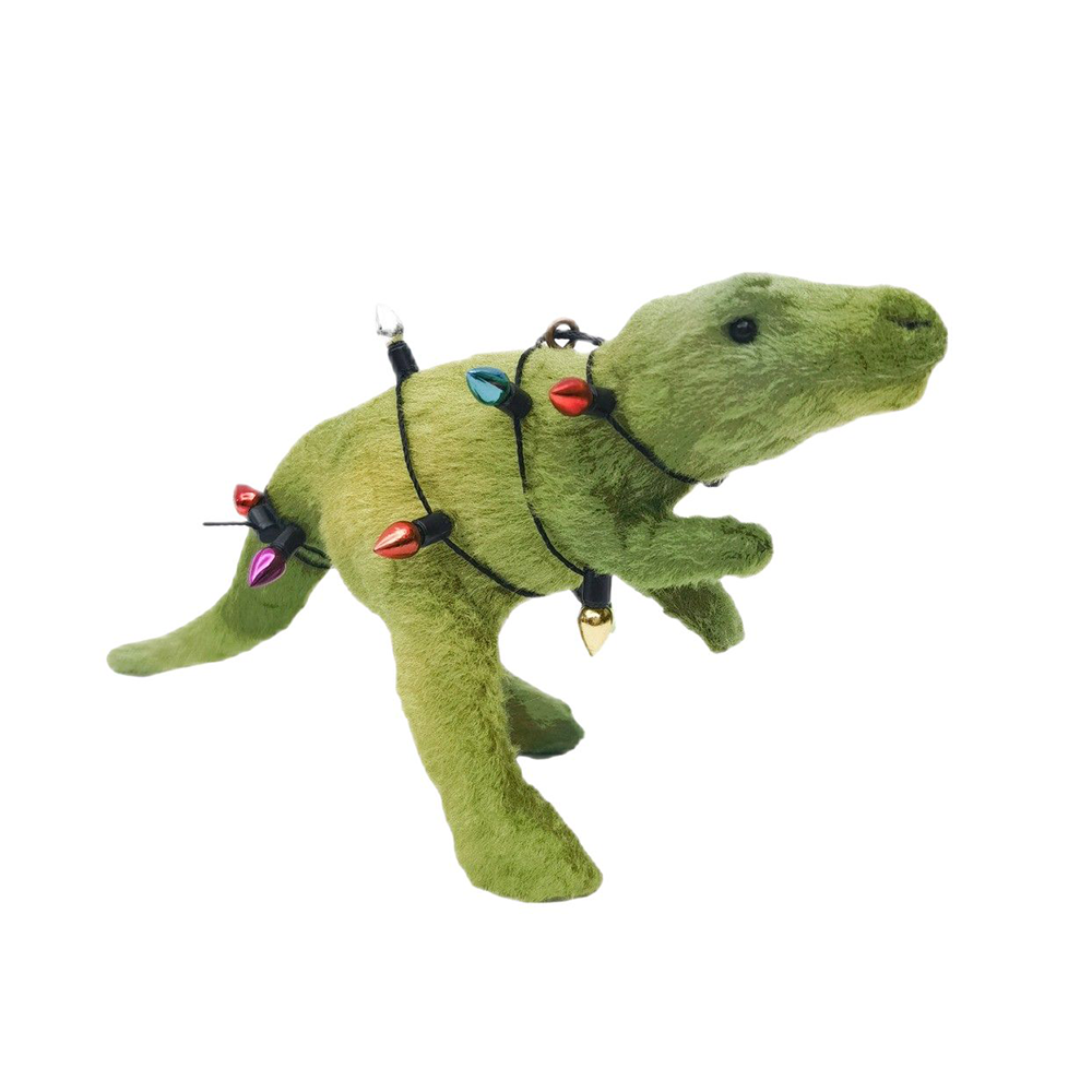 Christmas Decoration Tyrannosaurus in Lights