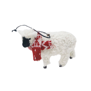 Christmas Decoration Sheep in Scarf