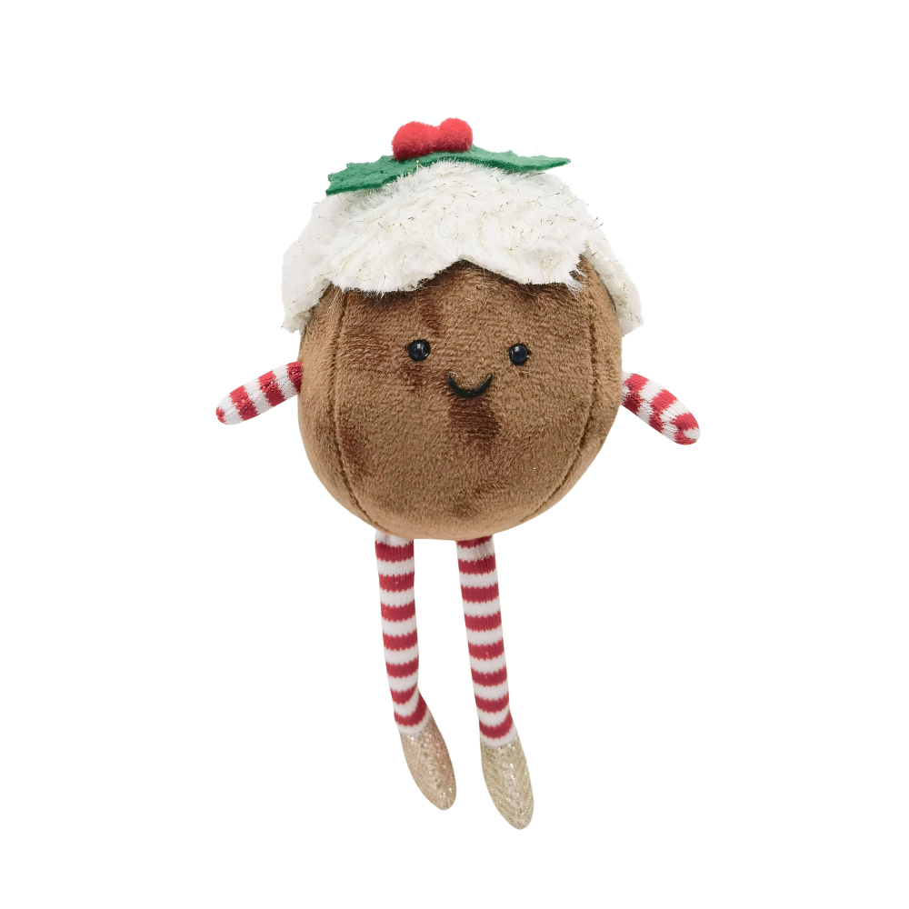 Fluffy Character Christmas Decoration Pudding