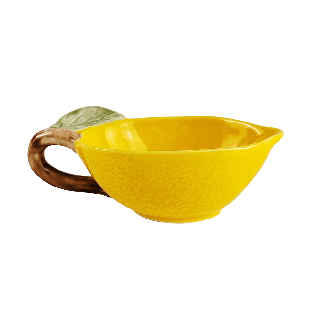 Ceramic Lemon Jug Yellow Small