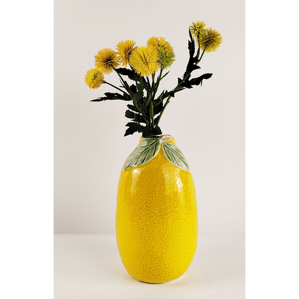 Lemon Vase Yellow