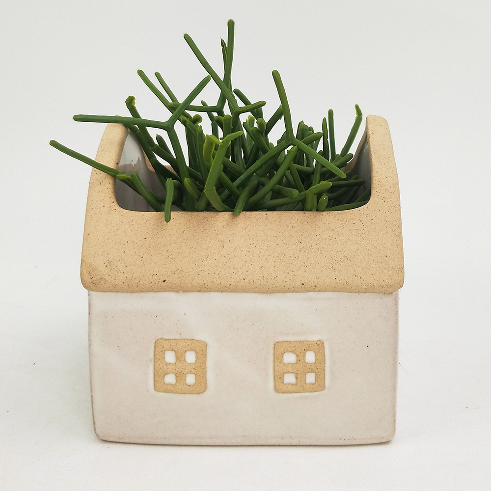 Aspen Barn Planter White Sand