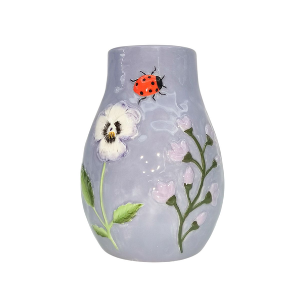 Ella Garden Vase Mauve Medium