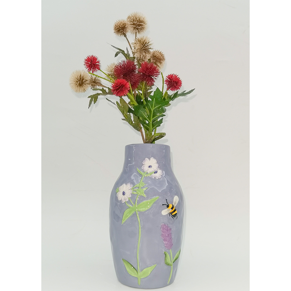 Ella Garden Vase Mauve Large