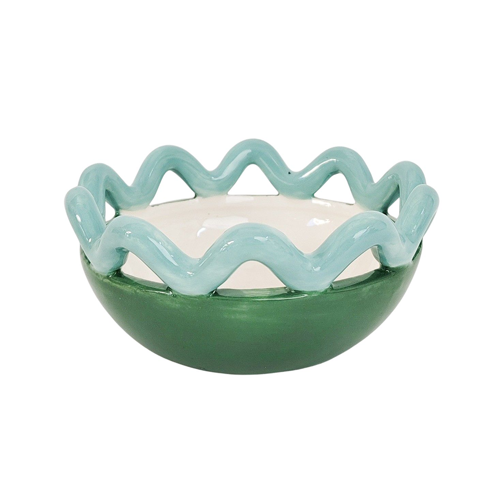 Halcyon Wave Bowl Green Sky