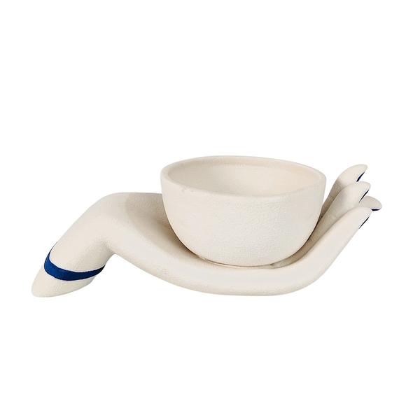 Santorini Hand Bowl White